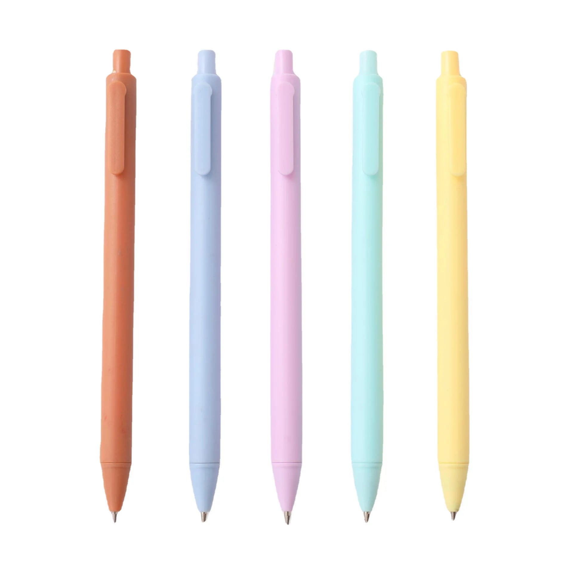 Ballpoint Pens 5 pcs Kawaii Pastel