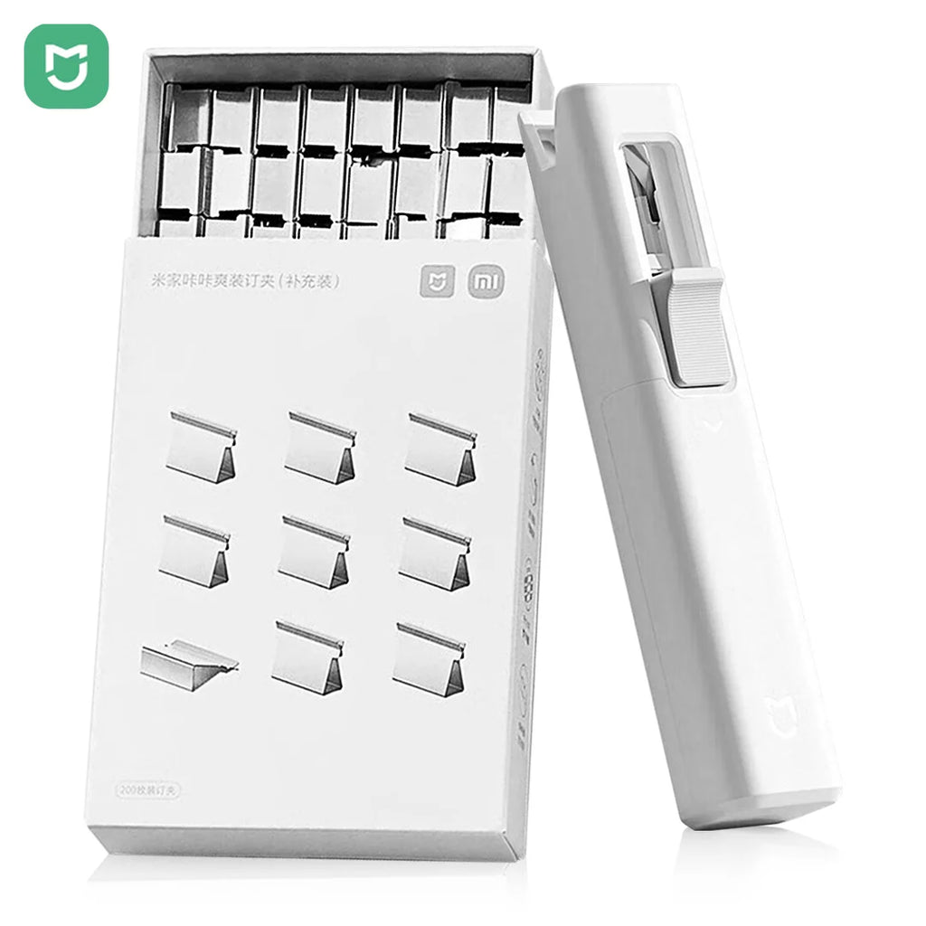Metal bentopop paper clipper with packaging featuring Xiaomi logo on a white background