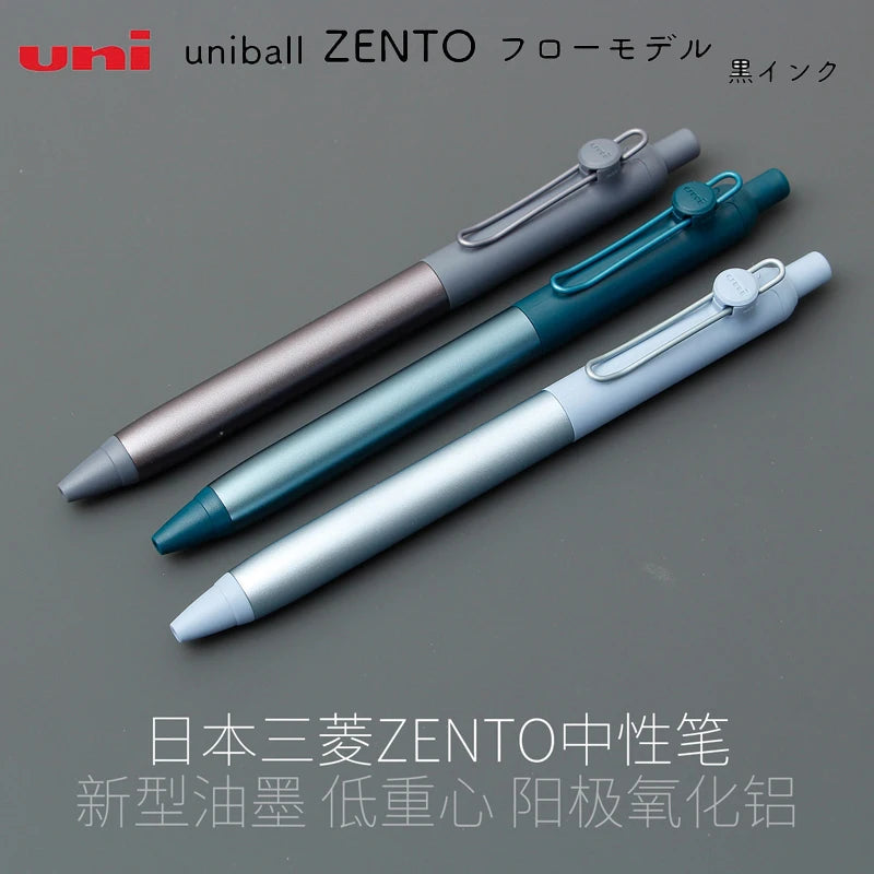 UNI-ball ZENTO Aluminum Grip Metal Pen,0.38/0.5mm With Original Refills