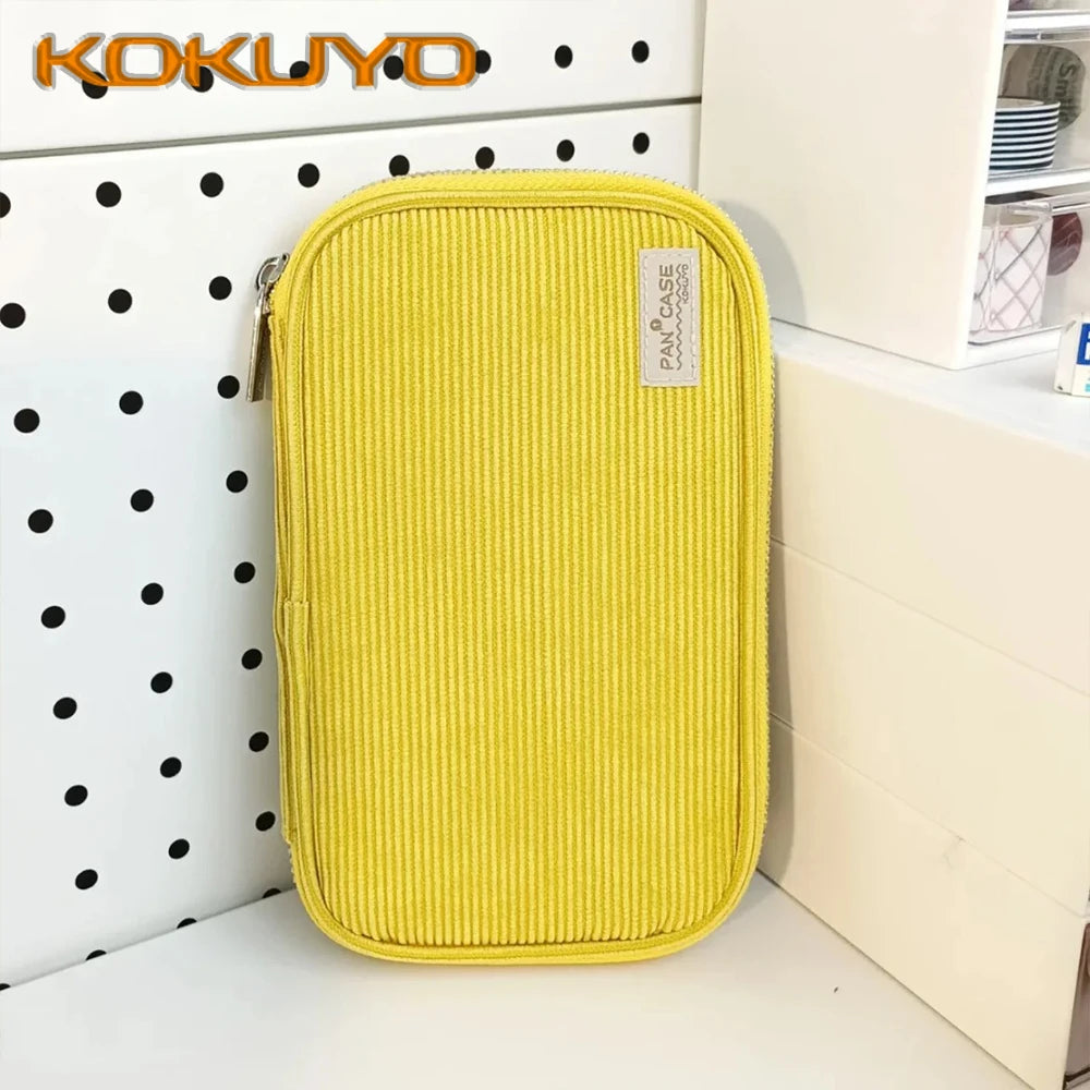 Pencil Case KOKUYO Large Capacity Japanese