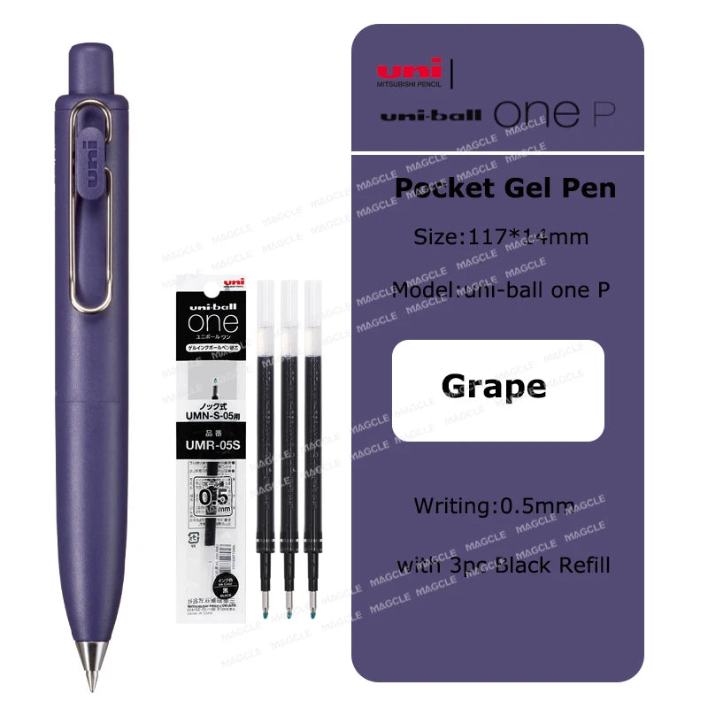 Gel Pen UNI Uniball-One P Mini Low Center of Gravity Japanese