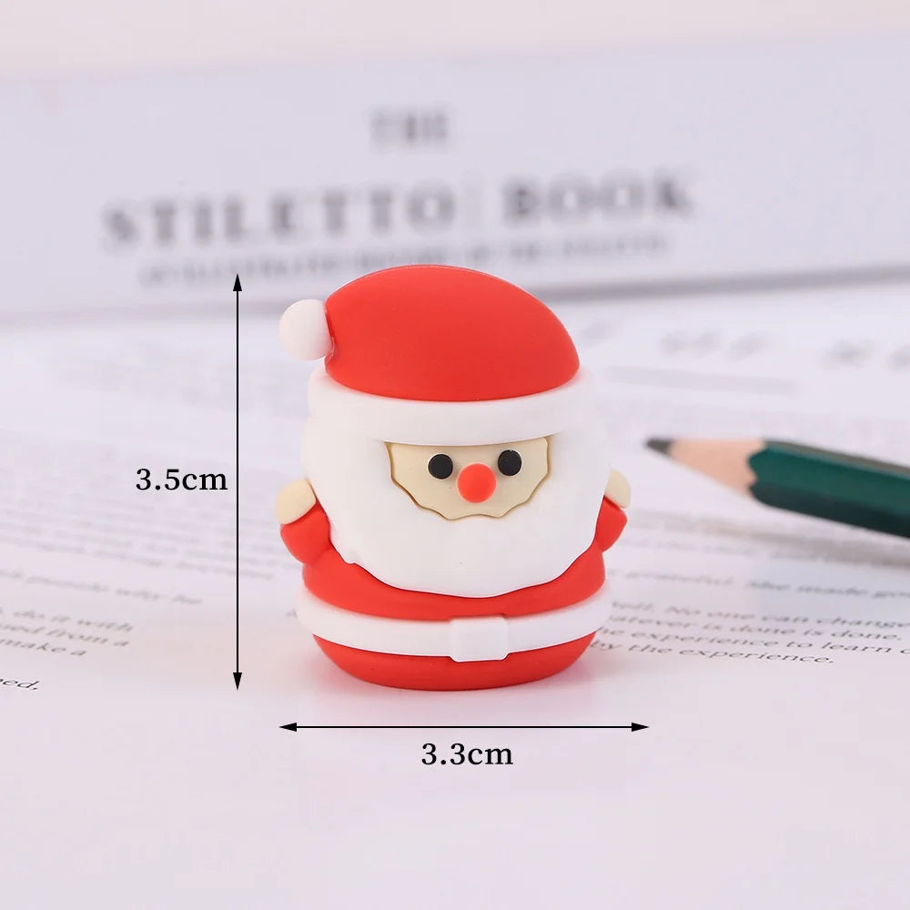 Pencil Sharpener Christmas 1 pcs Kawaii